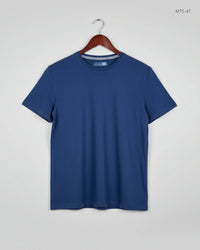 NORTH COAST Men'S Blue Mens Tshirt (MTS-47)