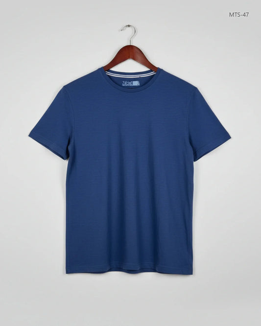 Mens Tshirts | North Coast | Preloved Branded | Blue Cotton | Premium | OTS Thrift Store Karachi Pakistan