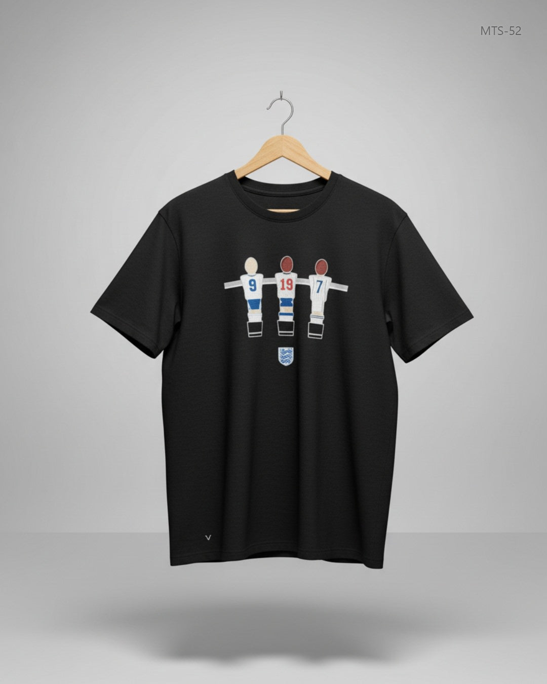 CUT LABEL Black Mens Tshirts (MTS-52)
