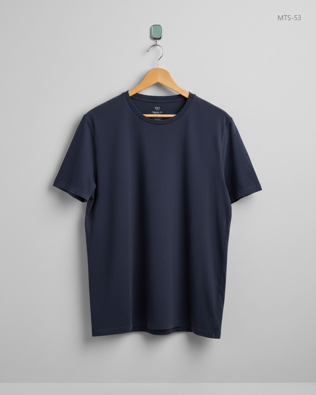 MARKS & SPENCER Navy Blue Mens Tshirts (MTS-53)