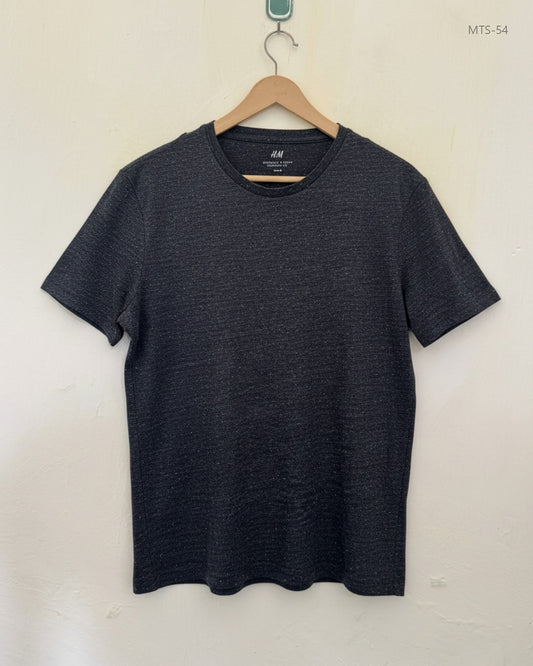 Premium Condition Mens Tshirts | Preloved H&M | Charcoal Cotton | Thrift Shop for Men Peshawar Pakistan | OTS