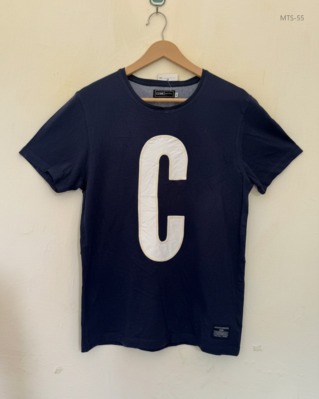 JACK & JONES Navy Blue Mens Tshirts (MTS-55)