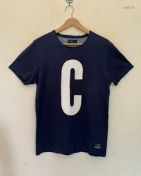 JACK & JONES Navy Blue Mens Tshirts (MTS-55)