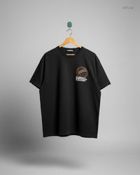 FRUIT OF THE LOOM Black Mens Tshirts (MTS-58)