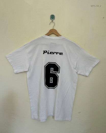 Buy Good Mens Tshirts in White Cotton by B&C for Men | OTS Thrift Store Pakistan