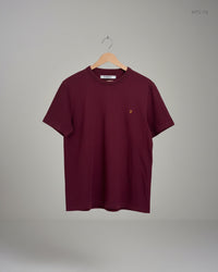 FARAH Maroon Mens Tshirts (MTS-74)