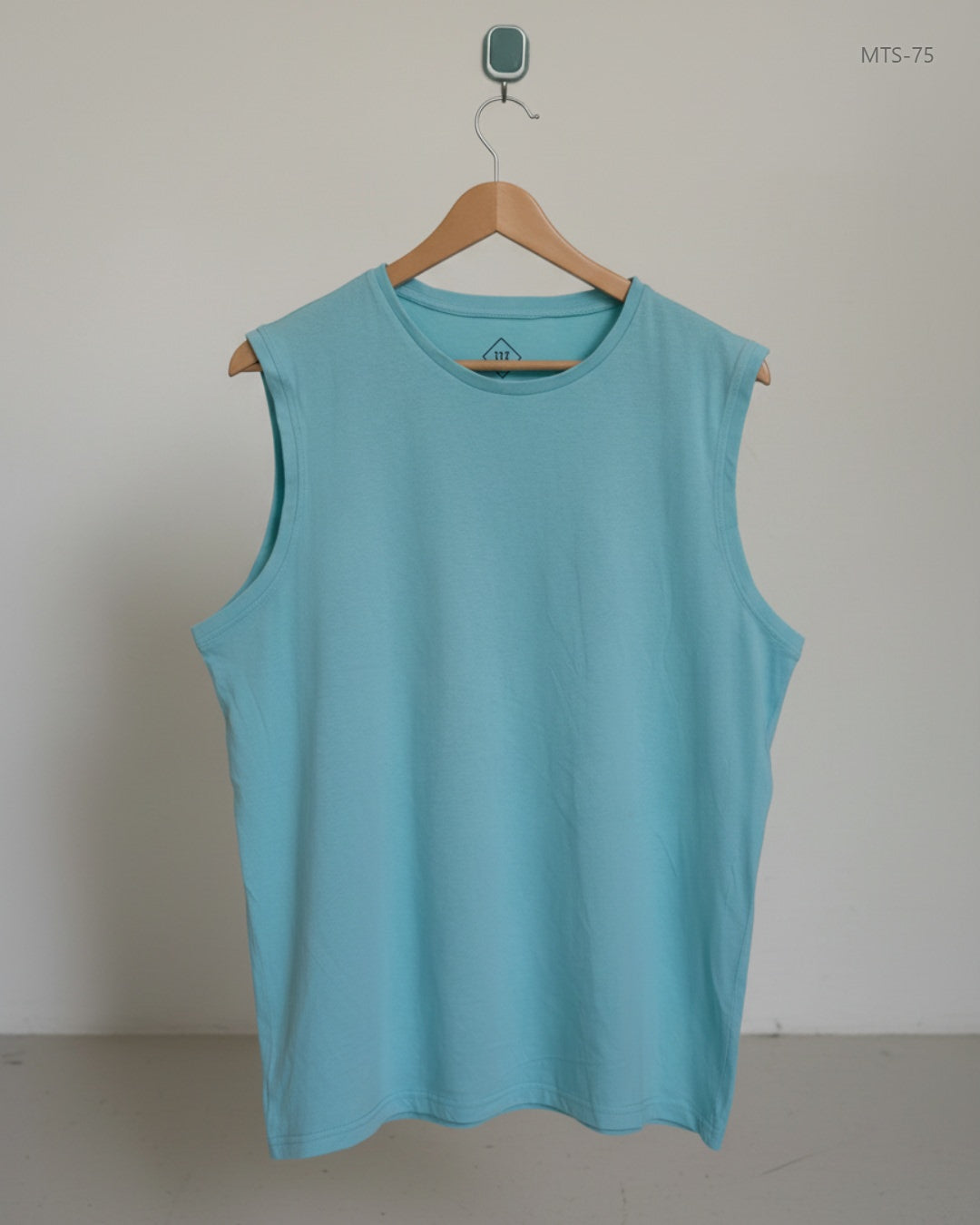 Secondhand Branded Mens Tshirts by TEX, Cyan Cotton fabric, Premium condition, for Men - Online Thrift Shop Lahore Pakistan