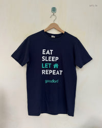 GILDAN Blue Mens Tshirts (MTS-79)