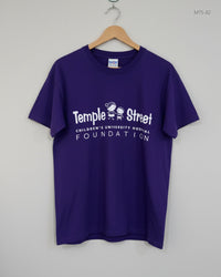 FRUIT OF THE LOOM Purple Mens Tshirts (MTS-82)