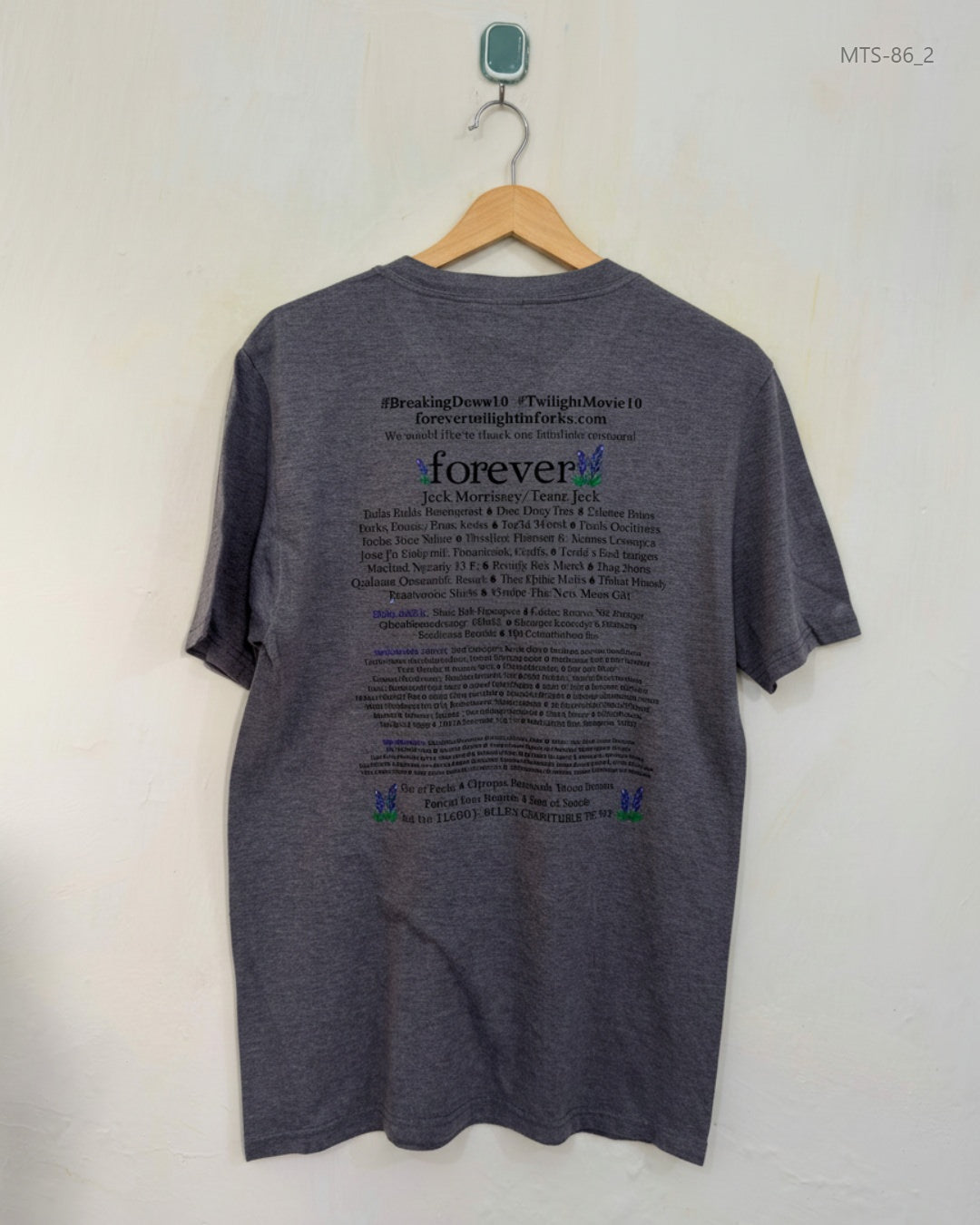 DIST RICT Grey Mens Tshirts (MTS-86)