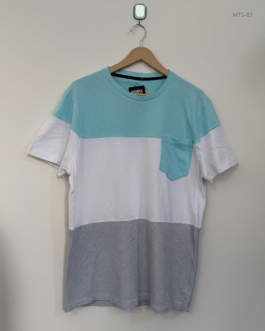 Secondhand Branded Mens Tshirts by TEX, Multi Cotton fabric, Premium condition, for Men - Online Thrift Shop Karachi Pakistan