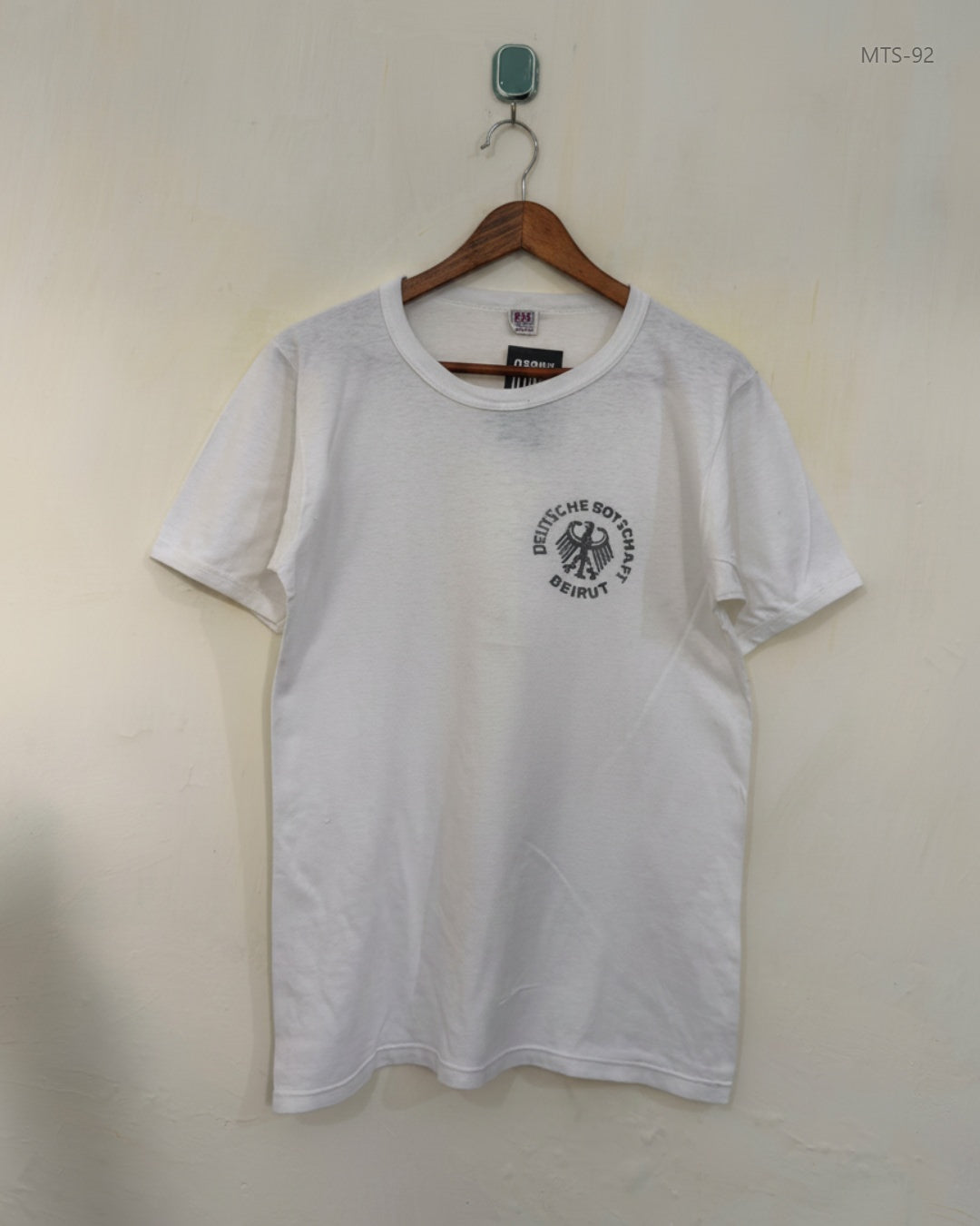 B.Y.D White Mens Tshirts (MTS-92)