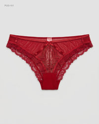 HUNKEMOLLER (PUG-101) Lace Thong Panty