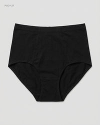COOTONSHAPE (PUG-137) High-Waisted Briefs