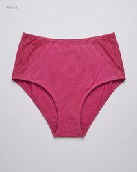 CUT LABEL (PUG-141) High-Waist Lace Briefs