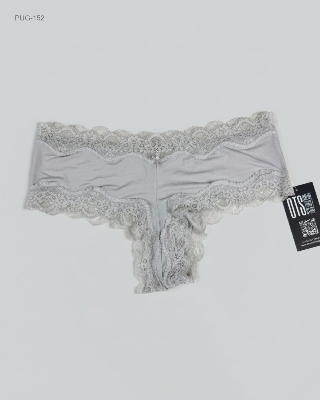 UNKNOWN (PUG-152) Lace Trim Cheeky Panty