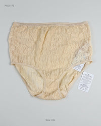 DAMERT (PUG-172) High-Waisted Lace Briefs