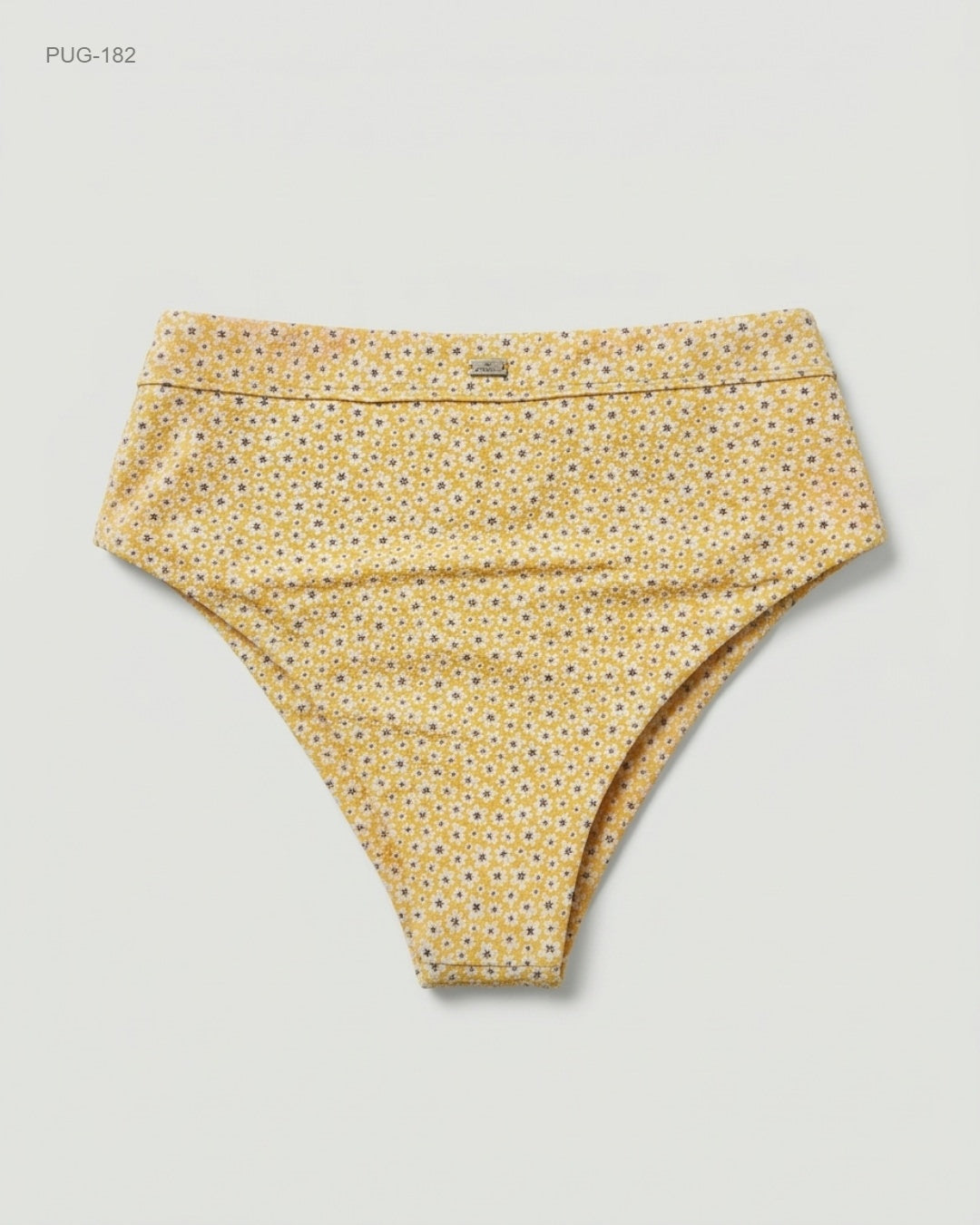 PACIFIC REPUBLIC (PUG-182) High-Waisted Bikini Bottoms
