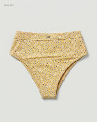 PACIFIC REPUBLIC (PUG-182) High-Waisted Bikini Bottoms