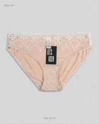 Marks & Spencer (PUG-191) Lace-Trimmed Bikini Panties