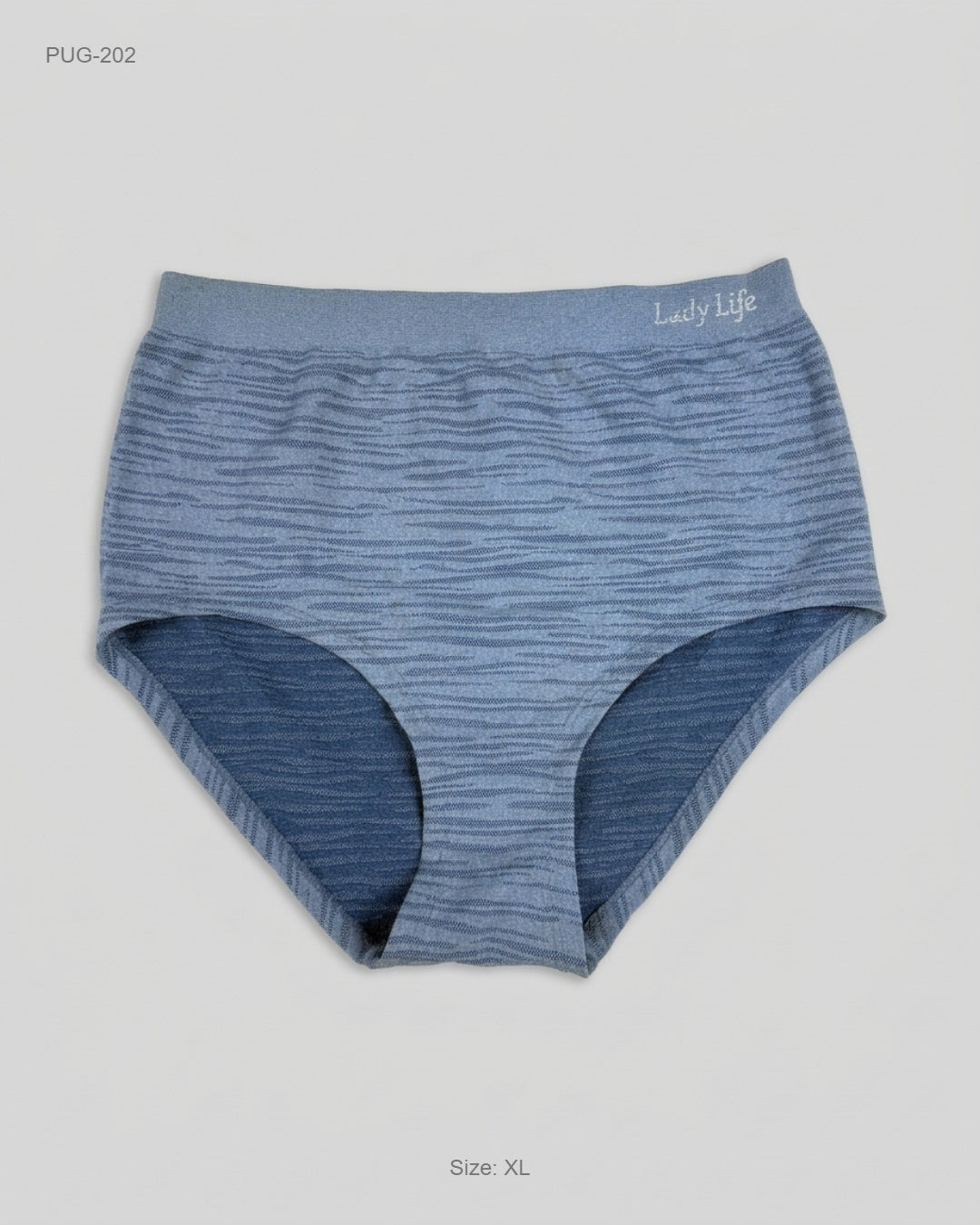 GROBE (PUG-202) High-Waist Seamless Briefs