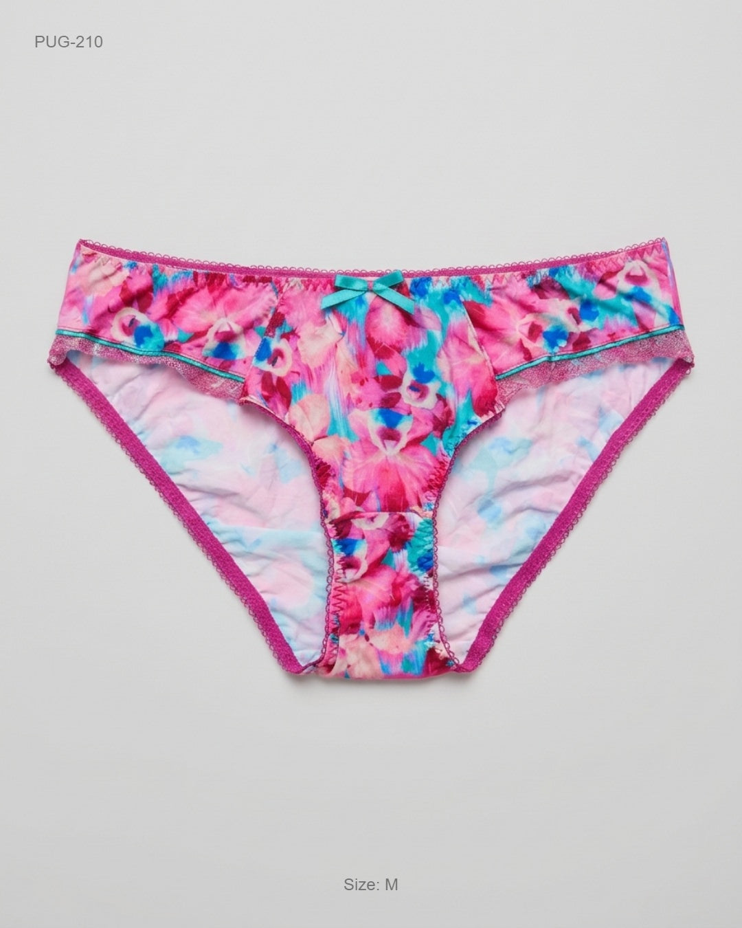 FREYA Pink Floral Bikini Panties buy preloved clothing online Pakistan