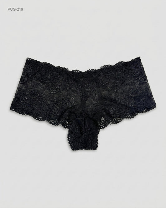 UNKNOWN Black Lace Boyshort Panties buy preloved clothing online Pakistan