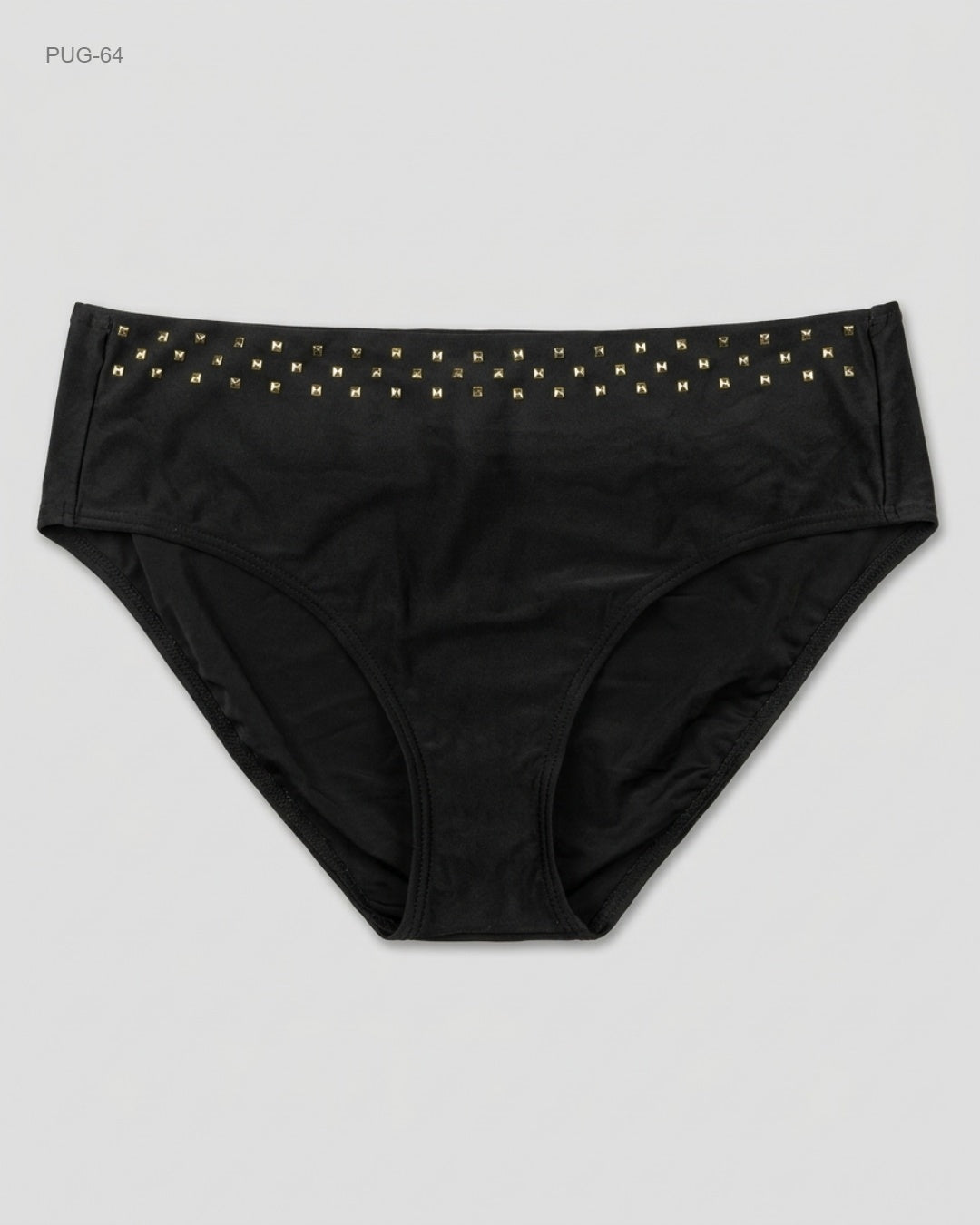 Lascana Black Studded Bikini Bottoms buy preloved clothing online Pakistan
