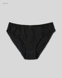 PETITE FLEUR (PUG-75) Lace-Trimmed Briefs