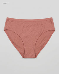 MY WEAR (PUG-77) High-Cut Cotton Briefs