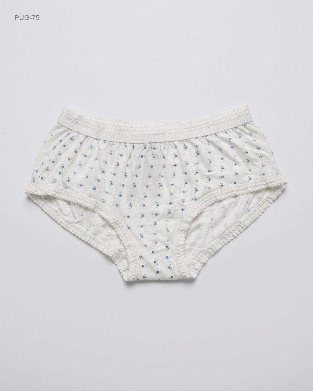 BRAVELLOUS White Ditsy Floral Briefs buy preloved clothing online Pakistan
