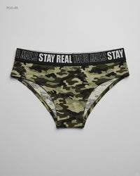 ENSORED (PUG-88) Camouflage Hipster Panties