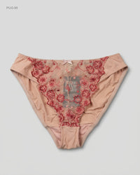 Tcm (PUG-95) Embroidered Lace Briefs