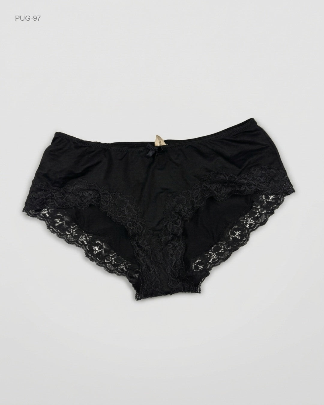 UNKNOWN (PUG-97) Lace-Trim Hipster Panties