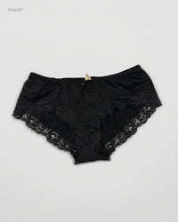 UNKNOWN (PUG-97) Lace-Trim Hipster Panties