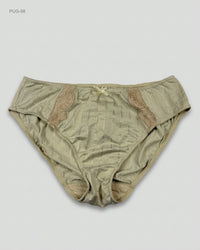 ACTUELLE (PUG-98) High-Cut Embroidered Panties