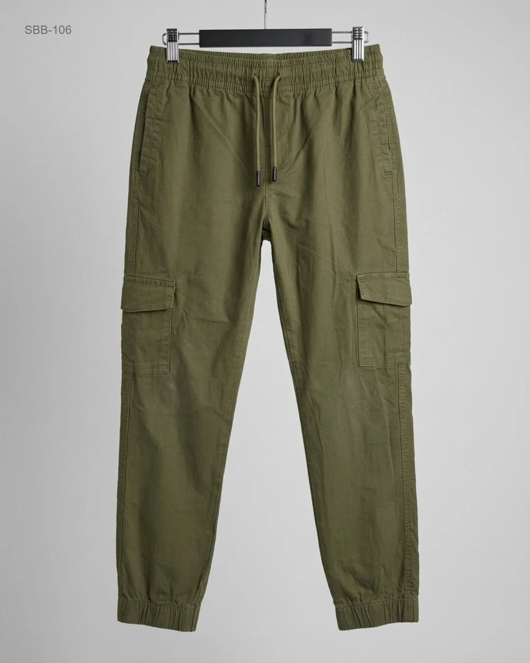 Boys Summer Bottoms | CARGO | Preloved Branded | Green Cotton | Premium | OTS Thrift Store Peshawar Pakistan