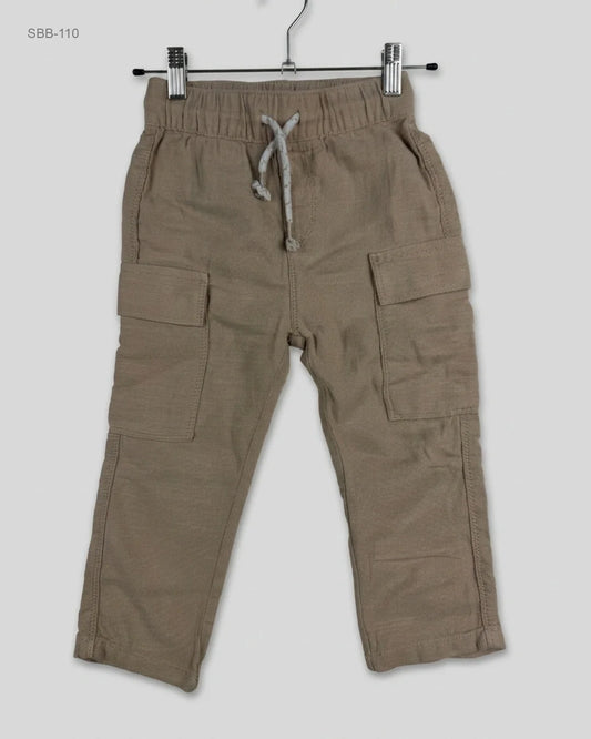 UK Imported secondhand Boys Summer Bottoms - Topolino brand, Beige Cotton, Premium condition, for Boys - Online Thrift Store Karachi Pakistan