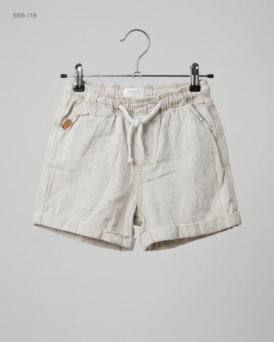 Shop Premium Boys Summer Bottoms by Mango | Preloved Branded Clothes | OffWhite Cotton | Boys | OTS Thrift Store Islamabad Pakistan