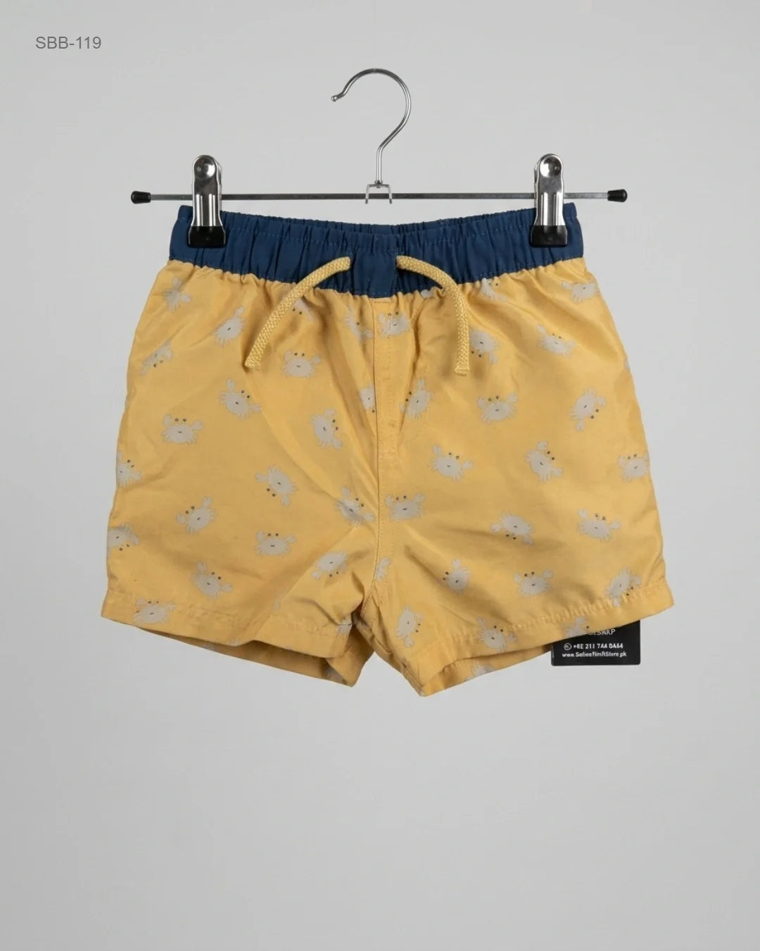 UK Imported secondhand Boys Summer Bottoms - Primark brand, Yellow Polyester, Premium condition, for Boys - Online Thrift Store Islamabad Pakistan