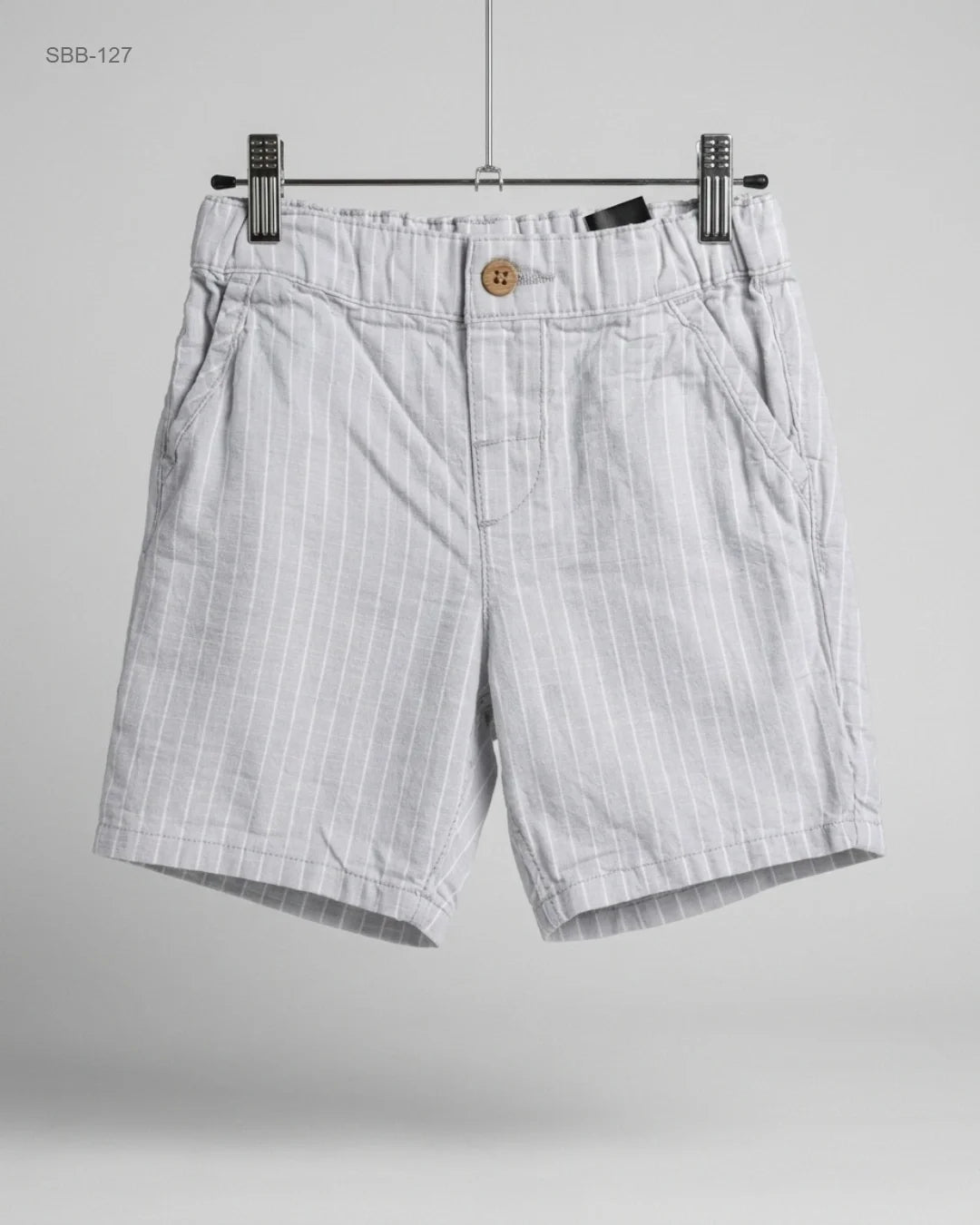 UK Imported secondhand Boys Summer Bottoms - H&M brand, Grey Cotton, Premium condition, for Boys - Online Thrift Store Peshawar Pakistan