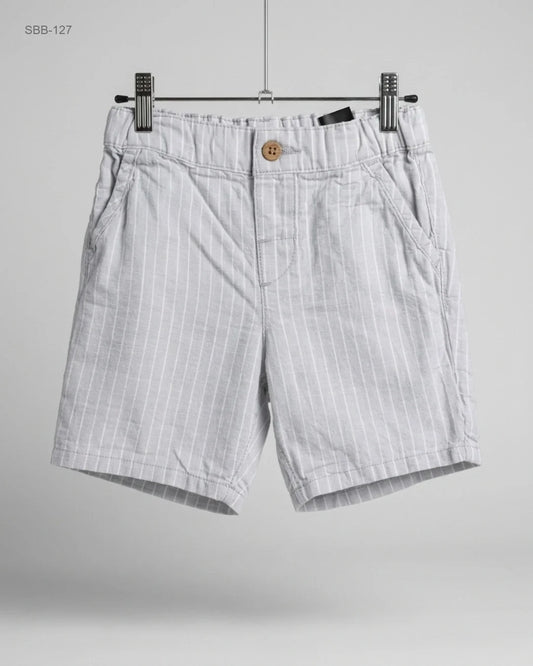 UK Imported secondhand Boys Summer Bottoms - H&M brand, Grey Cotton, Premium condition, for Boys - Online Thrift Store Peshawar Pakistan