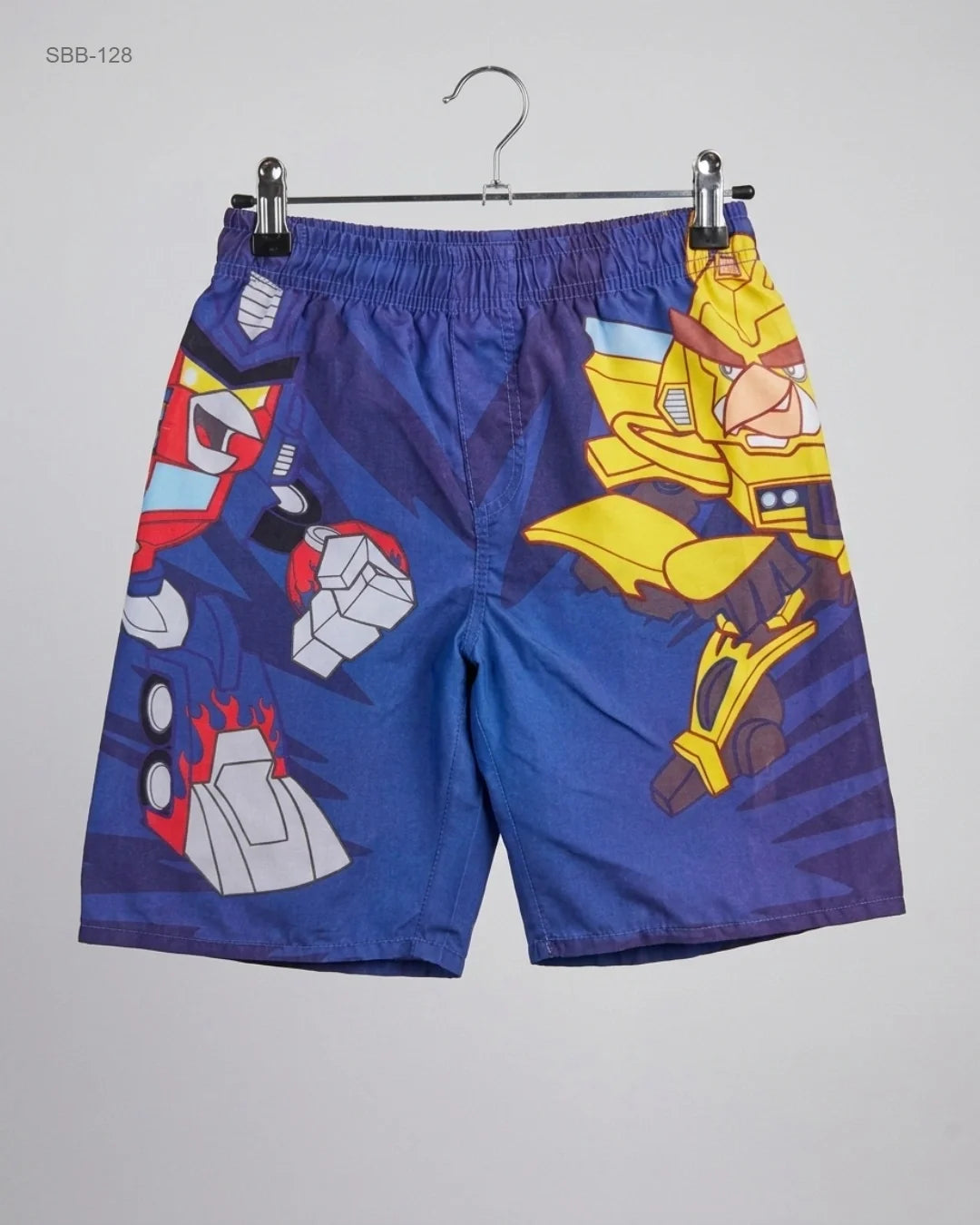 Shop Excellent Boys Summer Bottoms by ANGRY BIRDS | Preloved Branded Clothes | Blue Polyester | Boys | OTS Thrift Store Karachi Pakistan