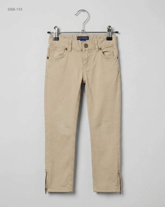 Premium Condition Boys Summer Bottoms | Preloved Ralph Lauren | Beige Cotton | Thrift Shop for Boys Peshawar Pakistan | OTS