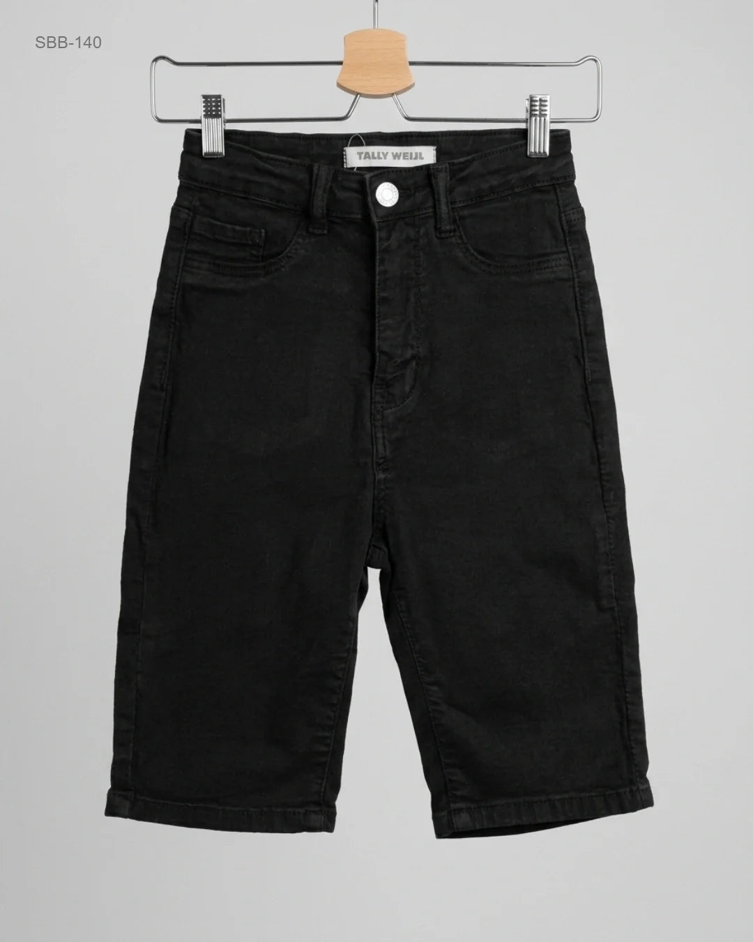UK Imported secondhand Boys Summer Bottoms - TALLY WEIJL brand, Black Cotton, Premium condition, for Boys - Online Thrift Store Islamabad Pakistan