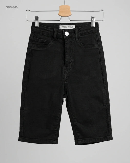 UK Imported secondhand Boys Summer Bottoms - TALLY WEIJL brand, Black Cotton, Premium condition, for Boys - Online Thrift Store Islamabad Pakistan