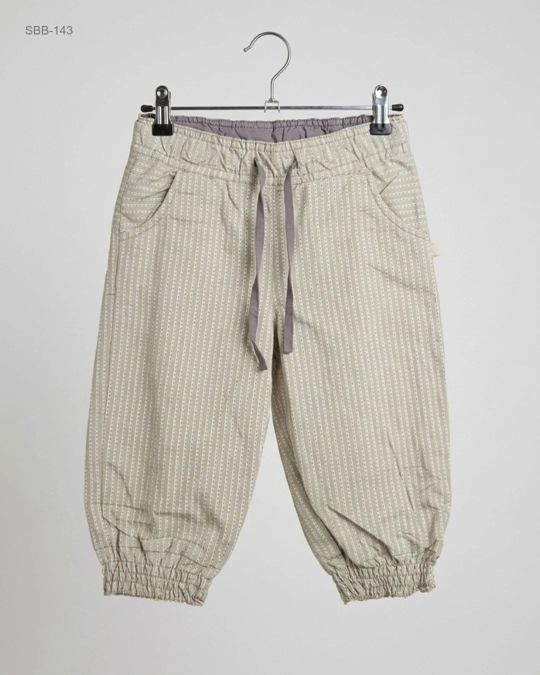 Preloved Premium Boys Summer Bottoms by PETIBOM, Beige Cotton for Boys - OTS Thrift Shop Peshawar Pakistan