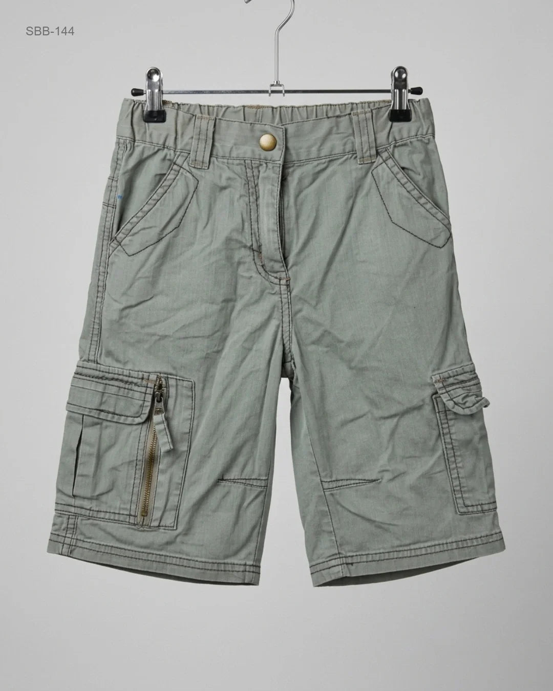 UK Imported secondhand Boys Summer Bottoms - CUT LABEL brand, Green Cotton, Excellent condition, for Boys - Online Thrift Store Islamabad Pakistan