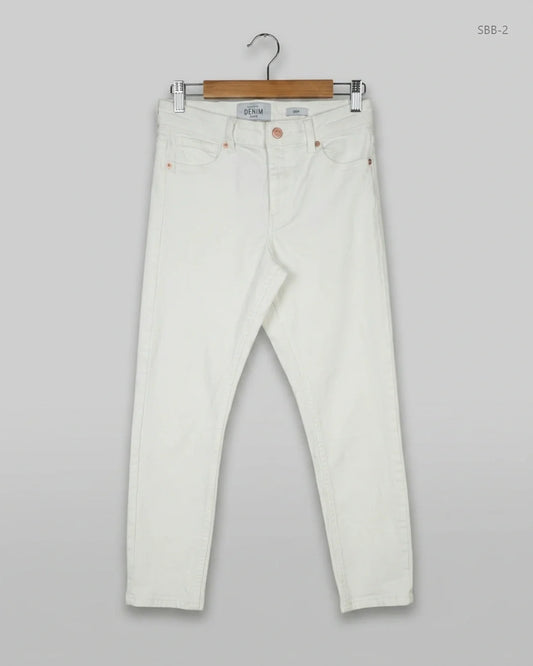 UK Imported secondhand Boys Summer Bottoms - New Look brand, OffWhite Cotton, Premium condition, for Boys - Online Thrift Store Peshawar Pakistan