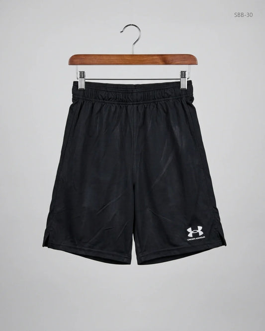 Boys Summer Bottoms | UNDER ARMOUR | Preloved Branded | Black Polyester | Premium | OTS Thrift Store Lahore Pakistan